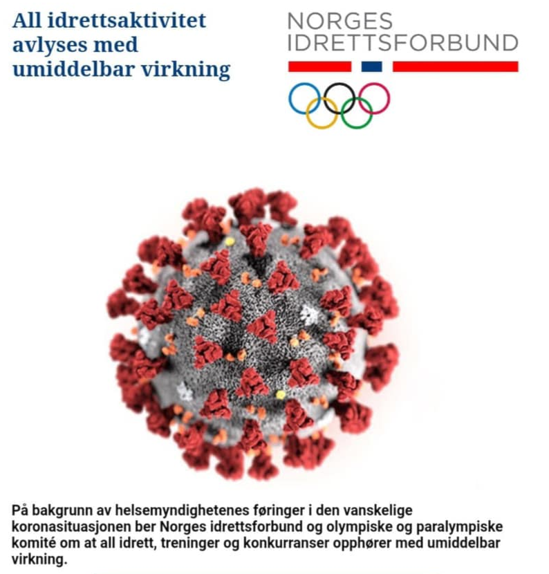 Banen stengt inntil videre